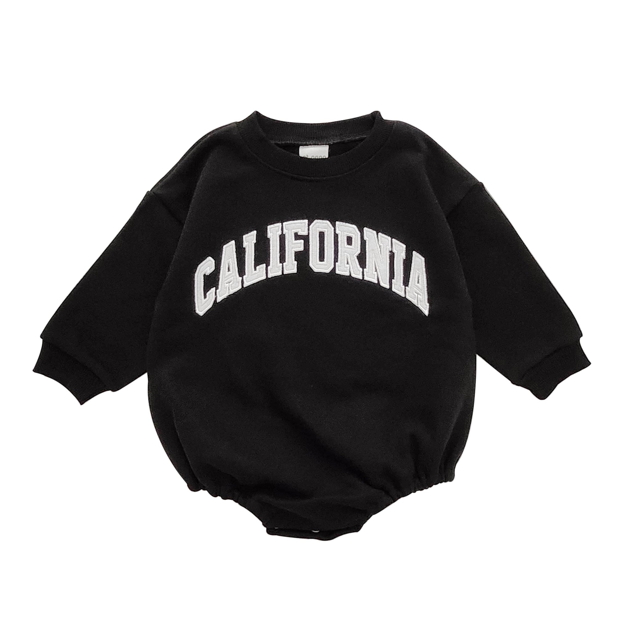 Baby California Romper (0-18m) - Black AT STORE