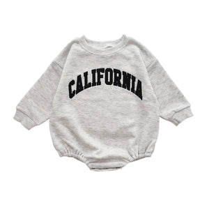 Baby California Romper (0-18m) - Heather – AT NOON STORE