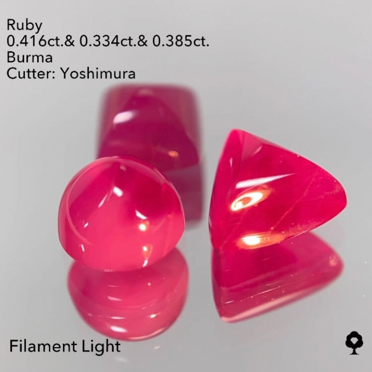 ミャンマー(旧ビルマ産) ルビー ルース 1.135ct-