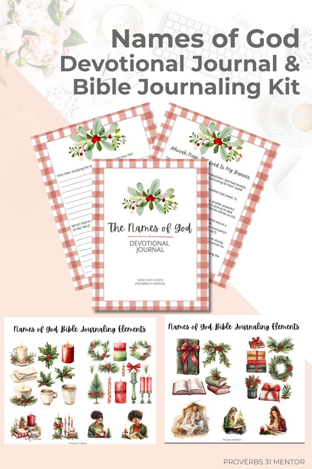 30 Days of Gratitude Journaling Kit and Devotional - November 2021 Kit