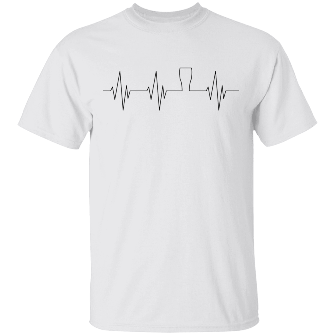 Beer Heartbeat T-Shirt | eBay