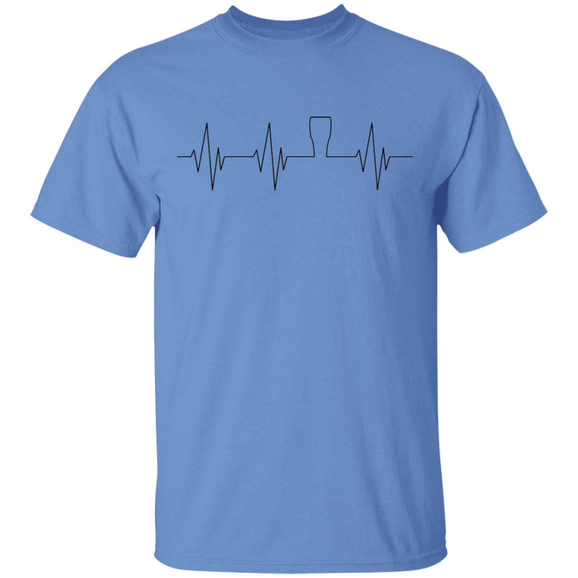 Beer Heartbeat T-Shirt | eBay