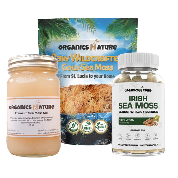 Organics Nature Sea Moss Products 