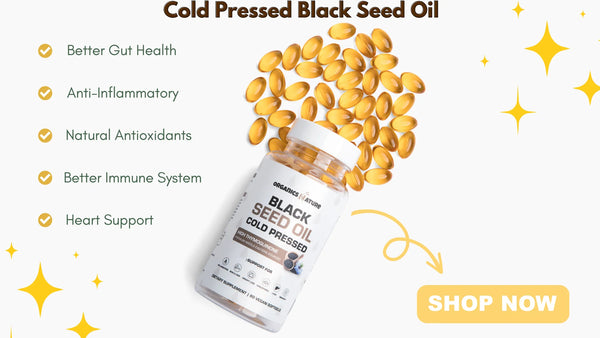 Black seed oil capsules organics nature