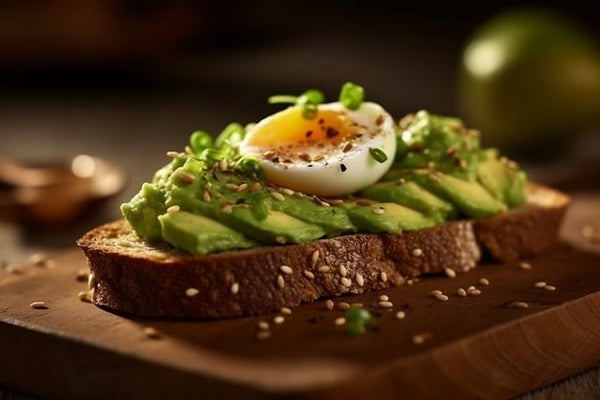 Sea moss avocado toast