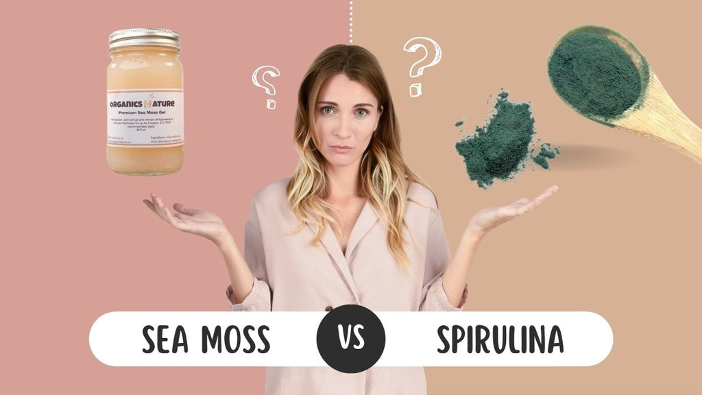 Sea moss vs. Spirulina