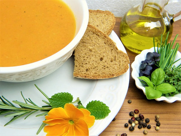 Vegetable soup with sea moss