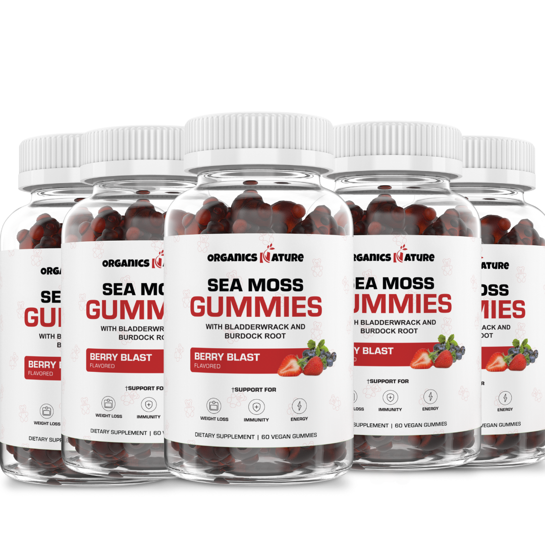 Sea Moss Gummies - 5 Bottles