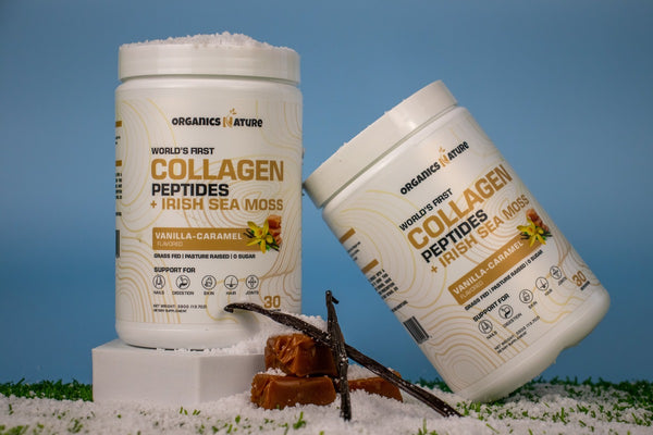 Sea moss and collagen powder