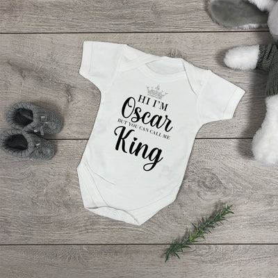 Baby vests can be personalised to make them more special