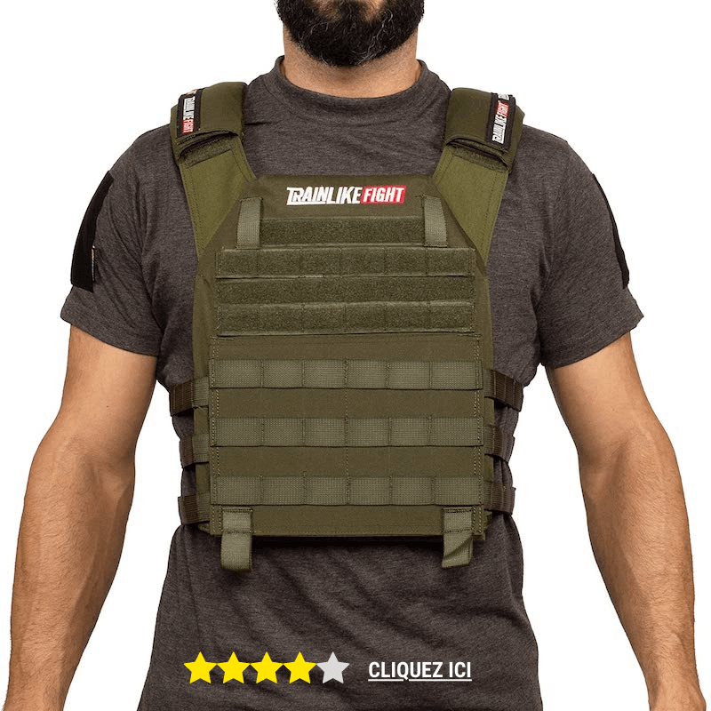 gilet lesté crossfit militaire