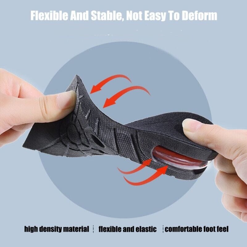 1 Pair Hard Breathable Memory Foam Height Increase Insole Heel Lifting Inserts  Shoe Lifts Shoe Pads Elevator Insoles for Unisex | Wish