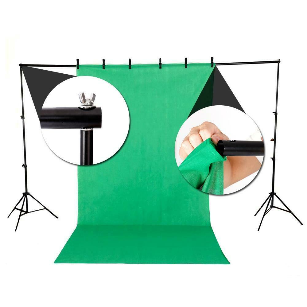 KSHX PRO™ 10ft Adjustable Photography Studio Background Stand Kit