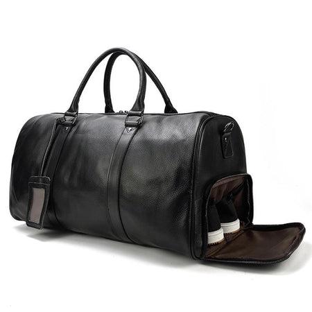 weekend bag with shoe storage