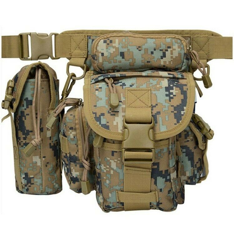 Military Tactical Gear Utility Pouch Outdoor EDC Molle Bag