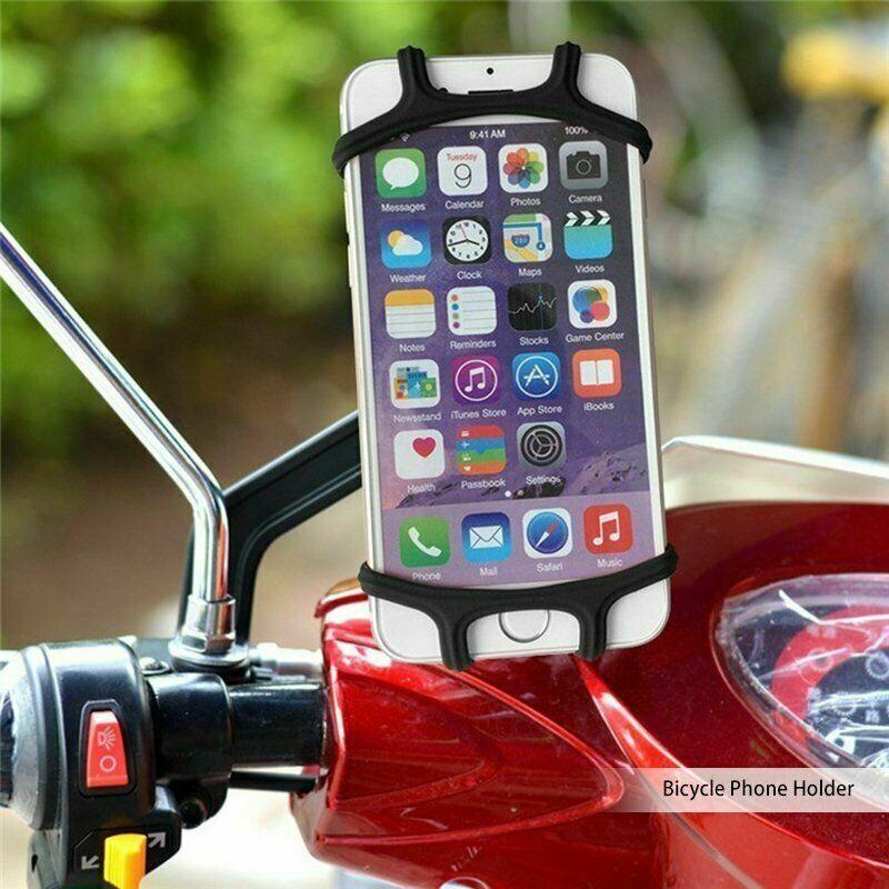 PROWheelX™ 360° Silicone Bike Cell Phone Holder | Motorcyle Cycling  Handlebar Mount