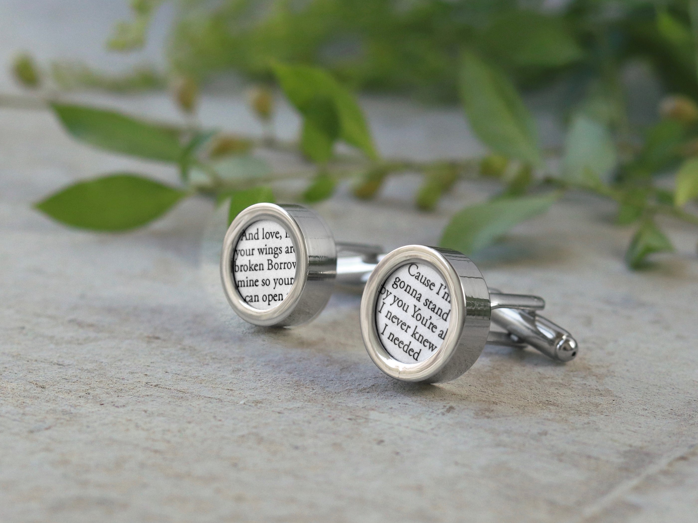 Custom-Cufflinks-Wedding-Song