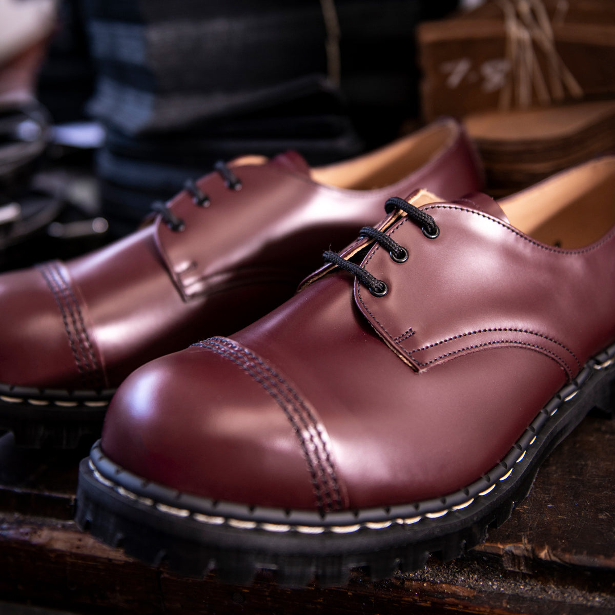 SOLOVAIR ソロヴェアー Gibson Shoe OXBLOOD-eastgate.mk