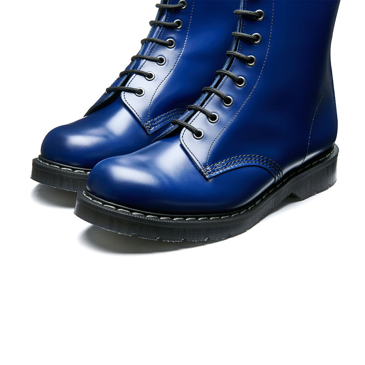 Indigo Blue 8 Eye Derby Boot