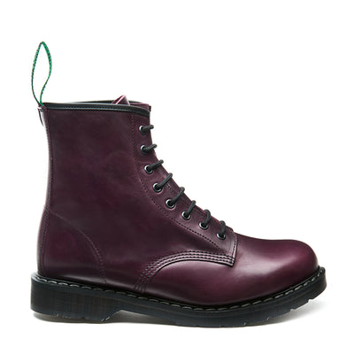 Burgundy Gaucho 8 Eye Derby Boot