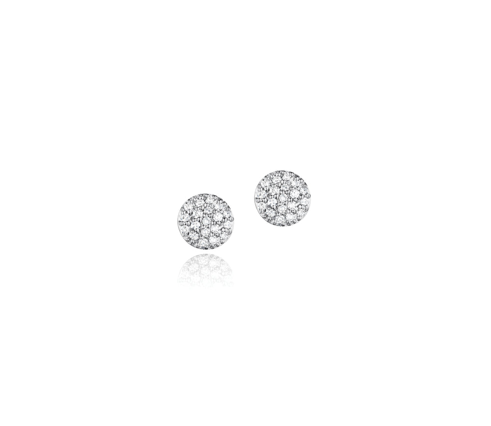 infinity dots earrings