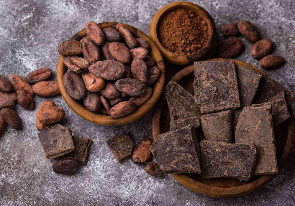 Health benefits of cacao and mushrooms