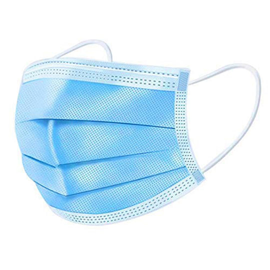 3-Ply Disposable Surgical Face Masks - Case of 50