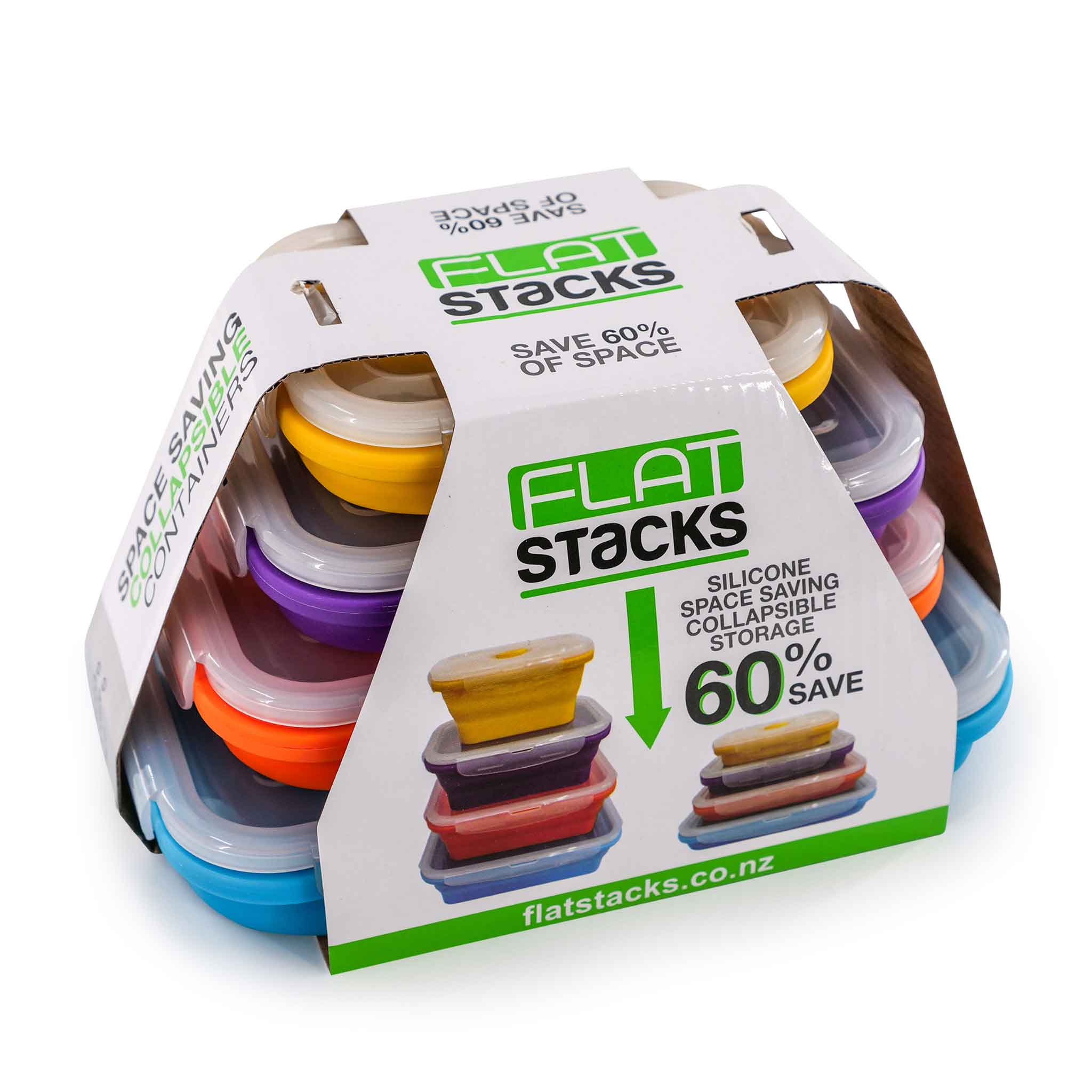 Flat Stacks™ 4 Piece Set - Rectangle