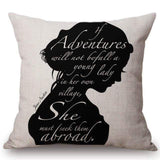 Jane Austen Cushion
