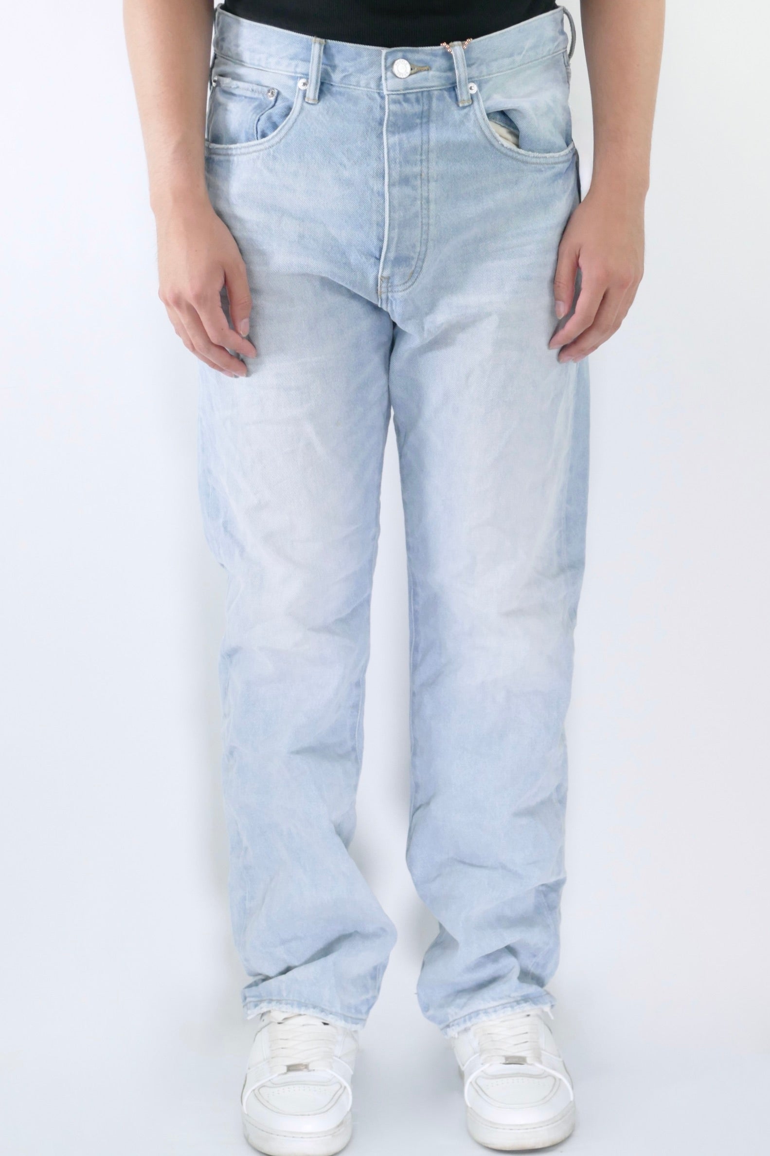 Purple Brand 'flare Pressed Coated' Jeans