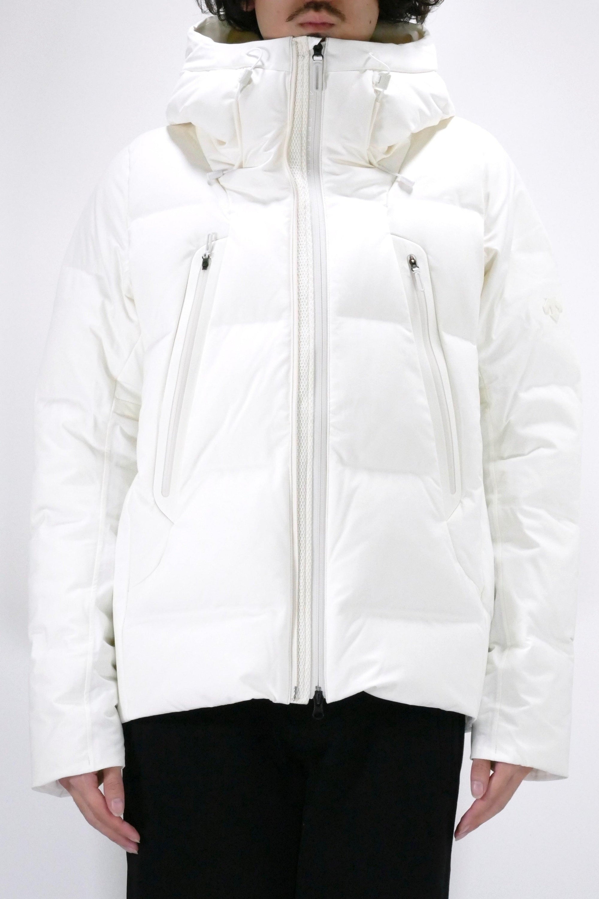 Descente Mizusawa Down Shuttle Parka - White - Due West