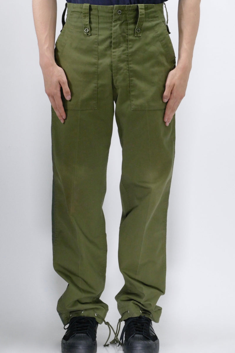 Myar British Fatigue Military Pants Green - Due West