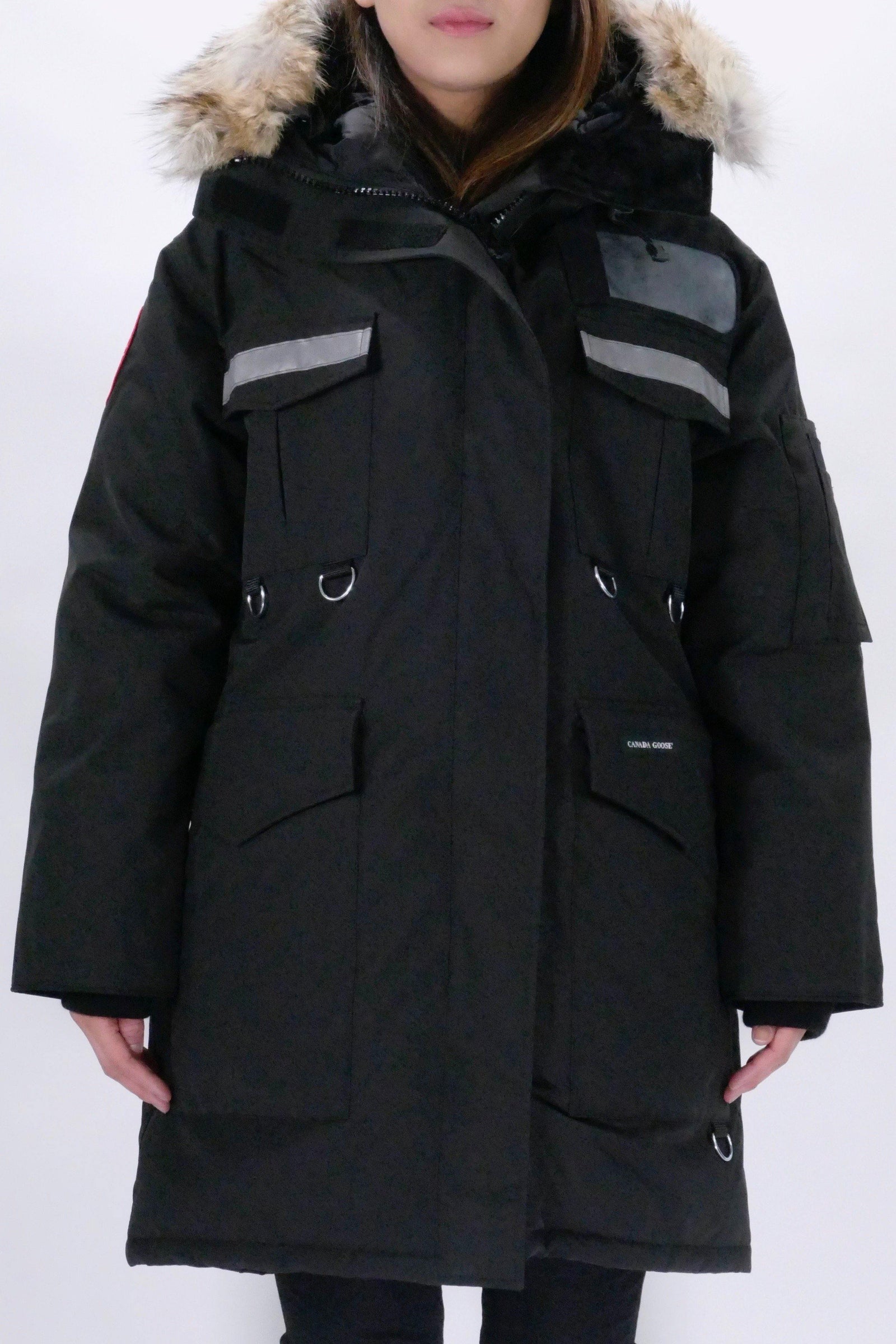 Canada Goose Womens Down *Parka Snow Mantra - Black - Due West