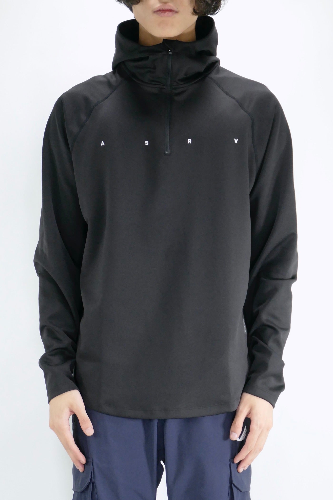 0648. Tech-Terry™ Hoodie - Black – ASRV