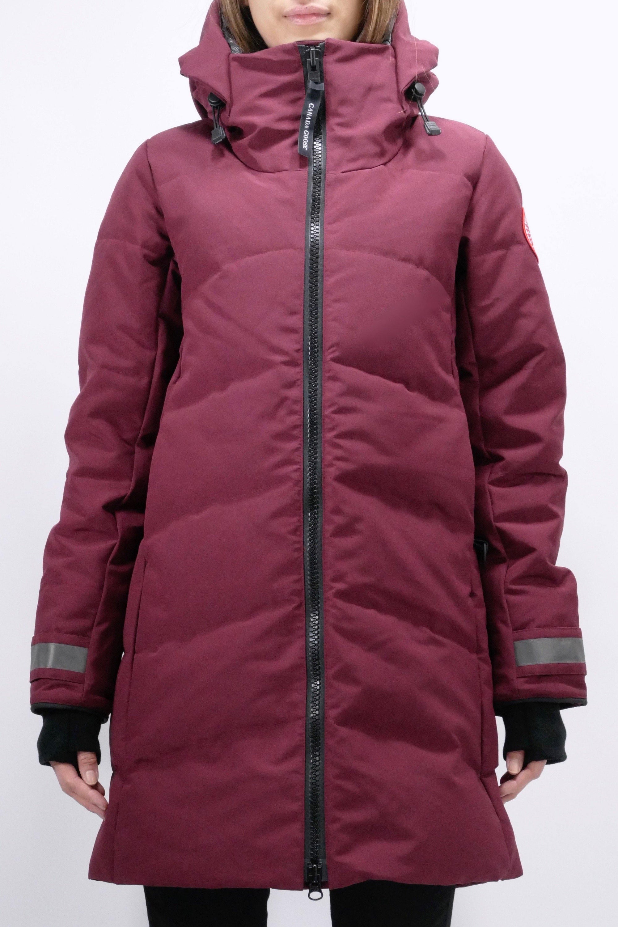 Canada Goose Womens Down Coat Roxboro Black Label   Black   Due West