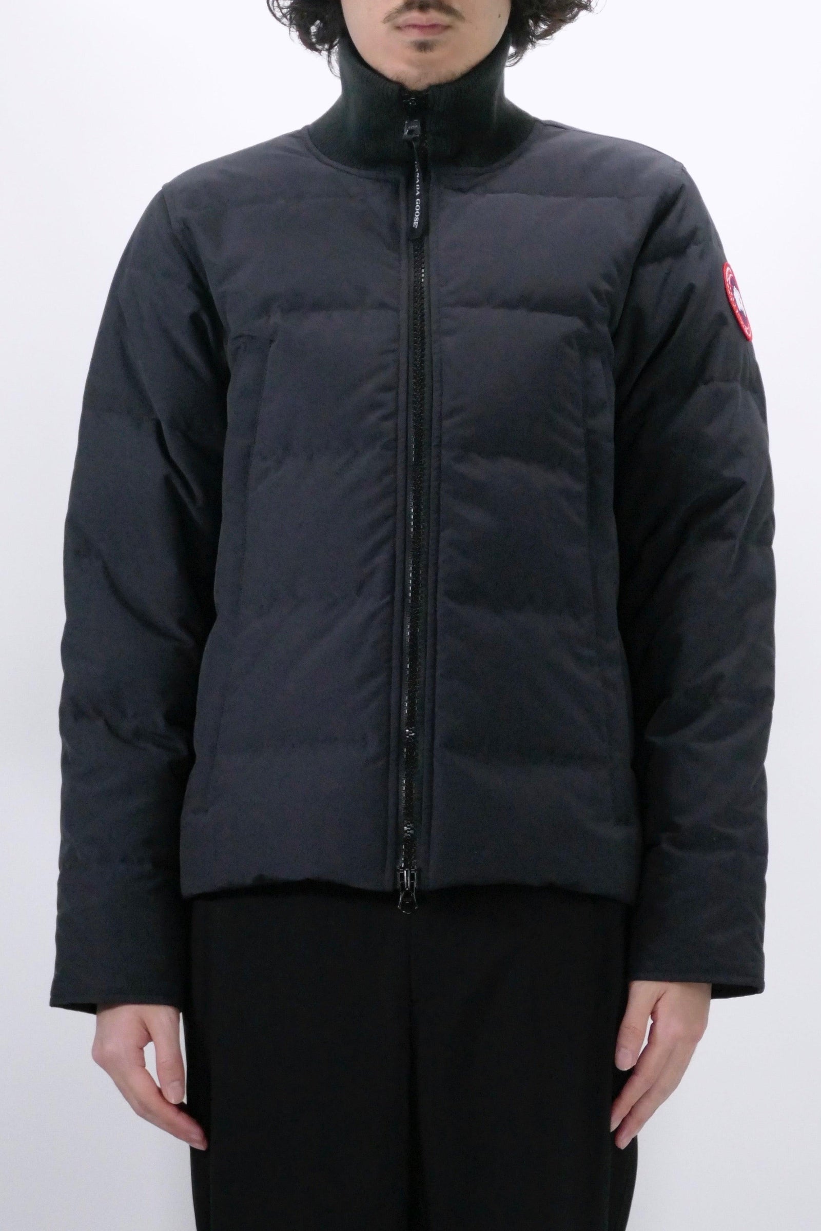 Canada Goose Mens Down Jacket Woolford - Black - Due West