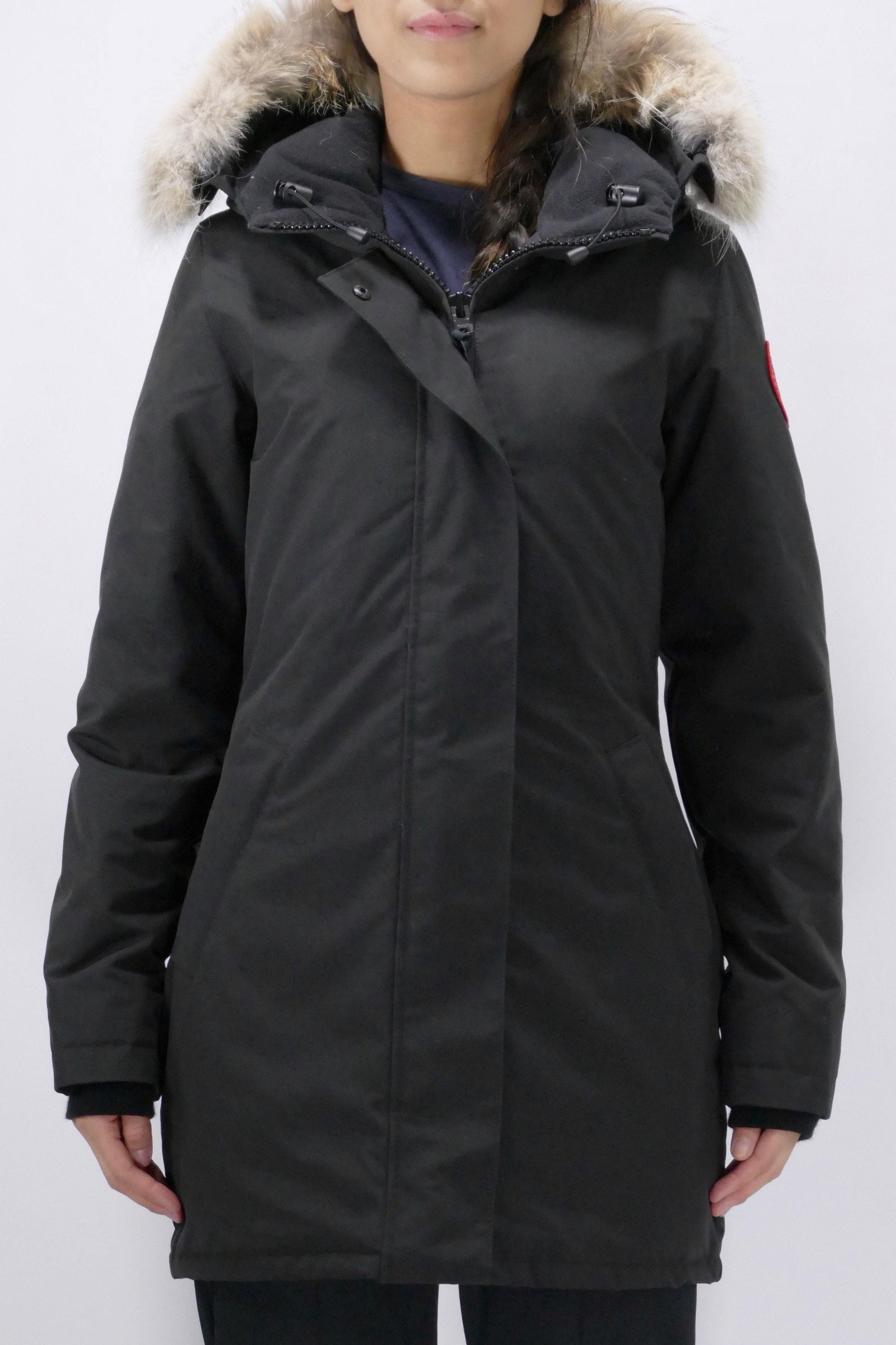 Canada Goose Womens Down *Parka Rosemont - Black - Due West