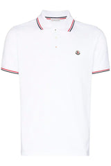 Polo blanca Moncler