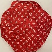 Red Supreme LV Bonnet