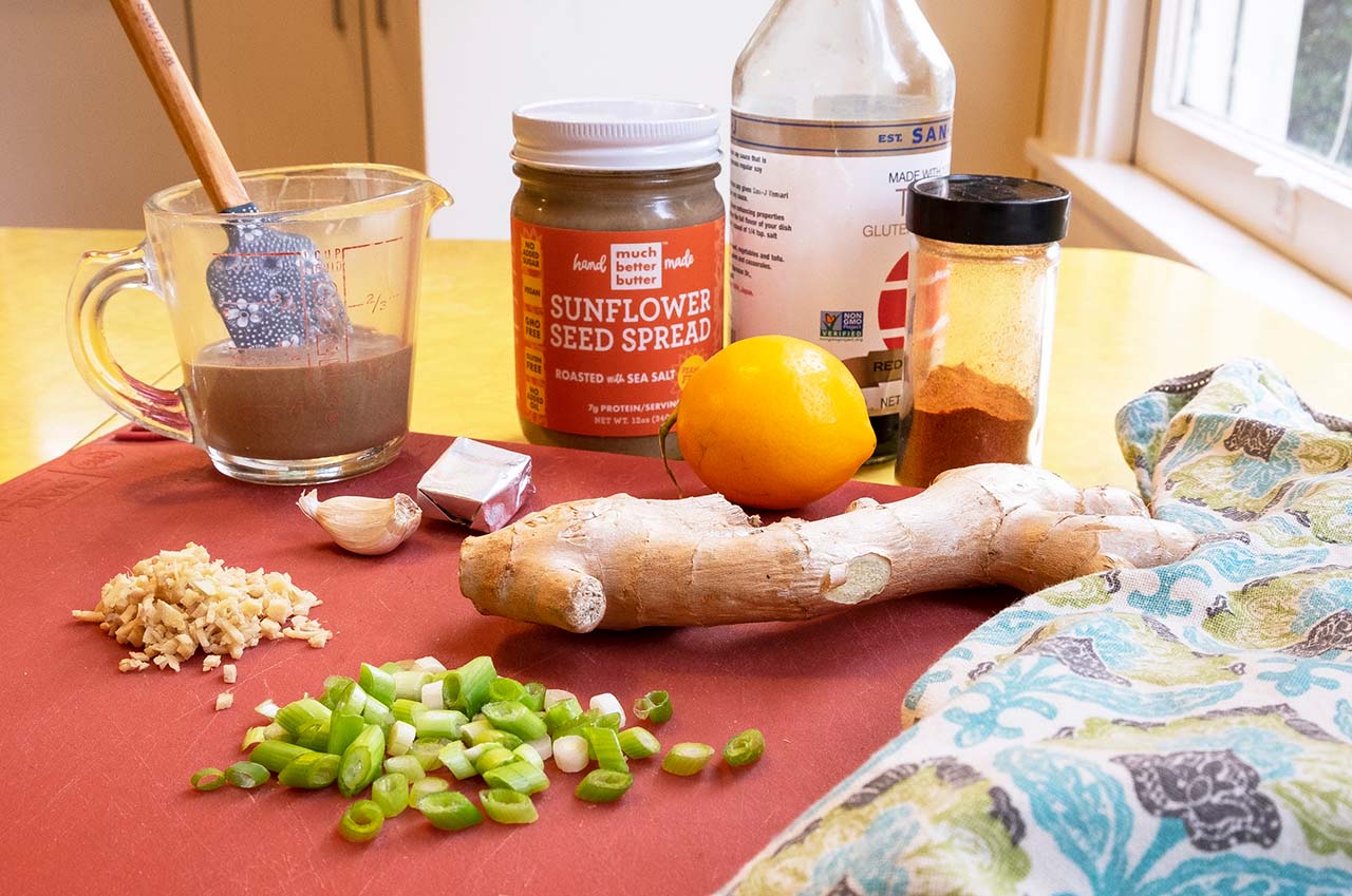 Pad Thai ingredients