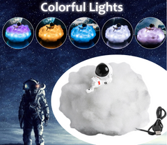 Zensy - AstroPuff LED Clouds Astronaut Lamp
