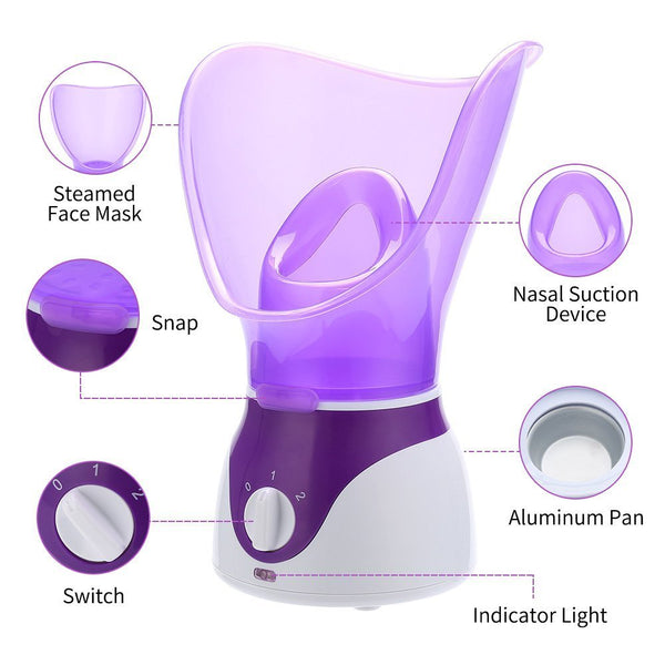Facial Steamer With Nasal Cup. 🔥 - Ecart