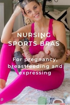nursing sports bras