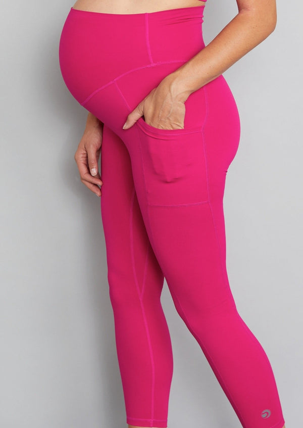 Materiality Leggings Over The Belly Butterfly Soft Casual Leggings for  Women Non See Through Pregnancy Pants Winter