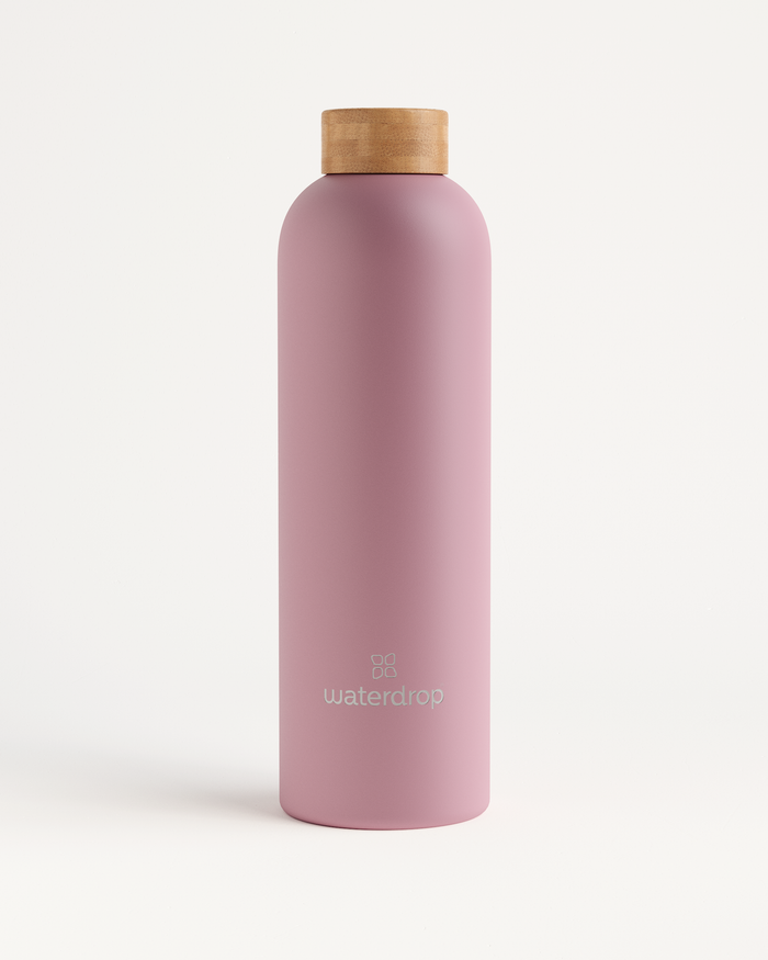  Waterdrop Edition Glass Bottle 34 oz - BPA Free Water