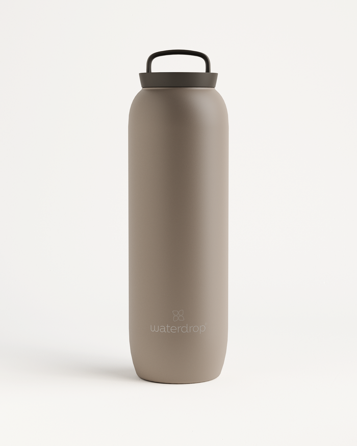 1L Large Capacity Thermos High Quality display temperature Glass