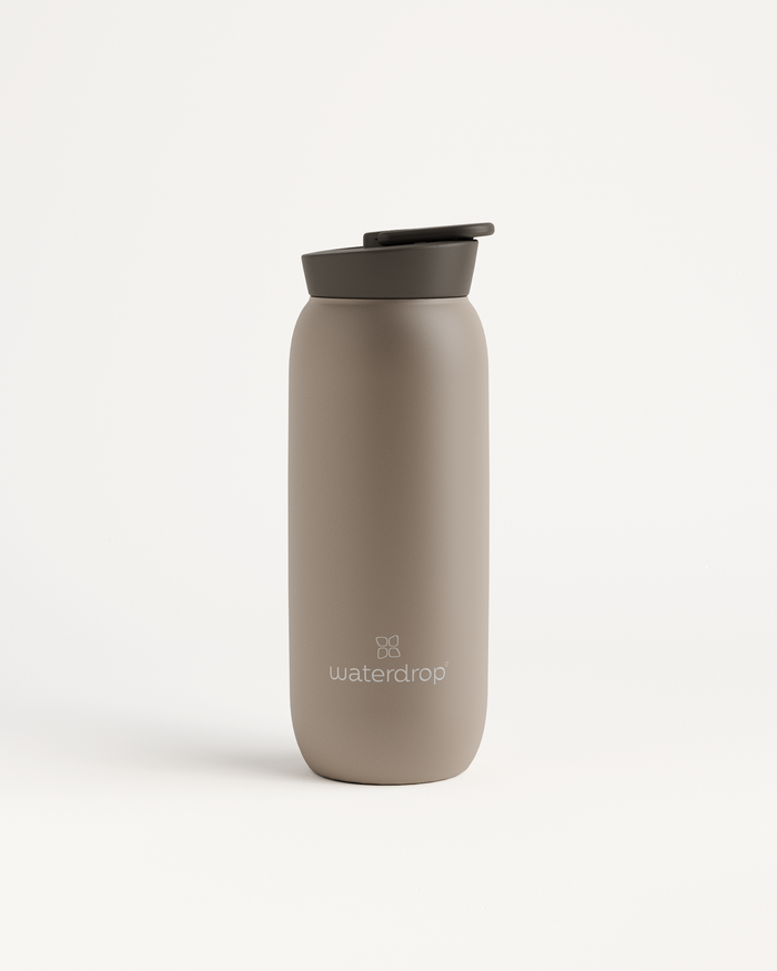Waterdrop All-Purpose Thermo Bottle - Sage Matt - 34 oz - Coffee Tumbler - Coffee Mug - Leak Proof Travel Mug