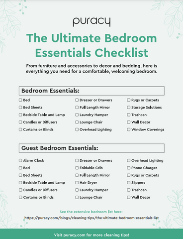 New Home Essentials Checklist. A Room by Room List of Household Items of  Things You Need for Your New Home. Available to Download Instantly. 