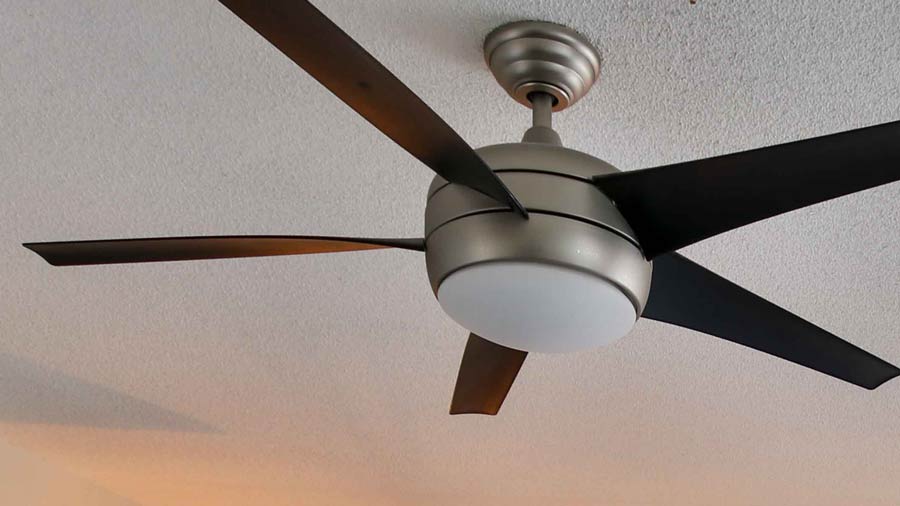 how to clean ceiling fan 