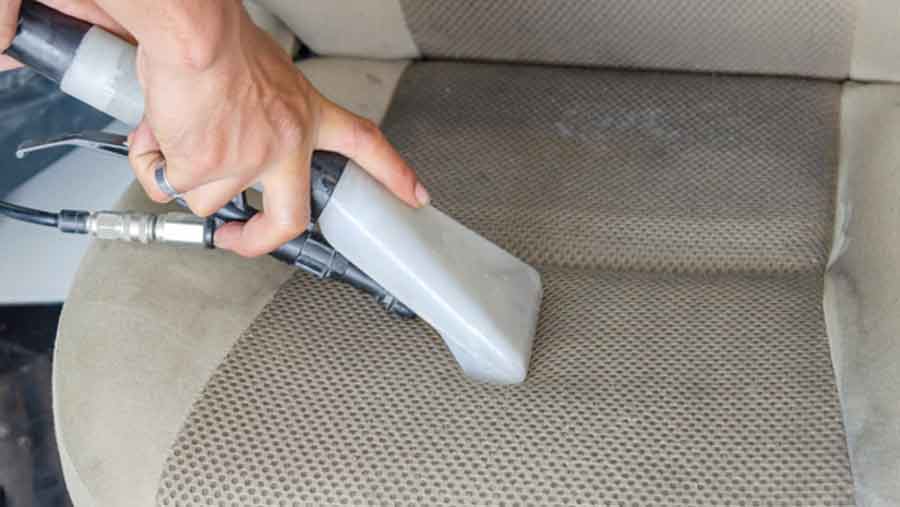 how to clean car seats stains